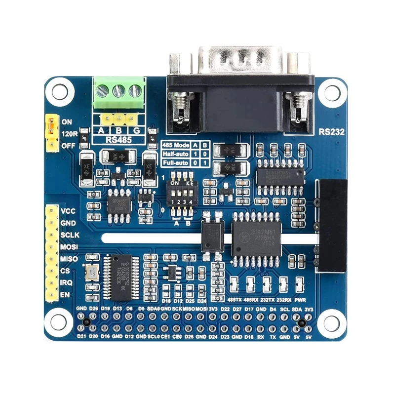 Waveshare Изолированная Расширительная шляпа RS485 RS232 для Raspberry Pi 4B/3B +/3B/2B, управление SPI, бортовые схемы защиты
Waveshare Изолированная Расширительная шляпа RS485 RS232 для Raspberry Pi 4B/3B +/3B/2B, управление SPI, бортовые схемы защиты