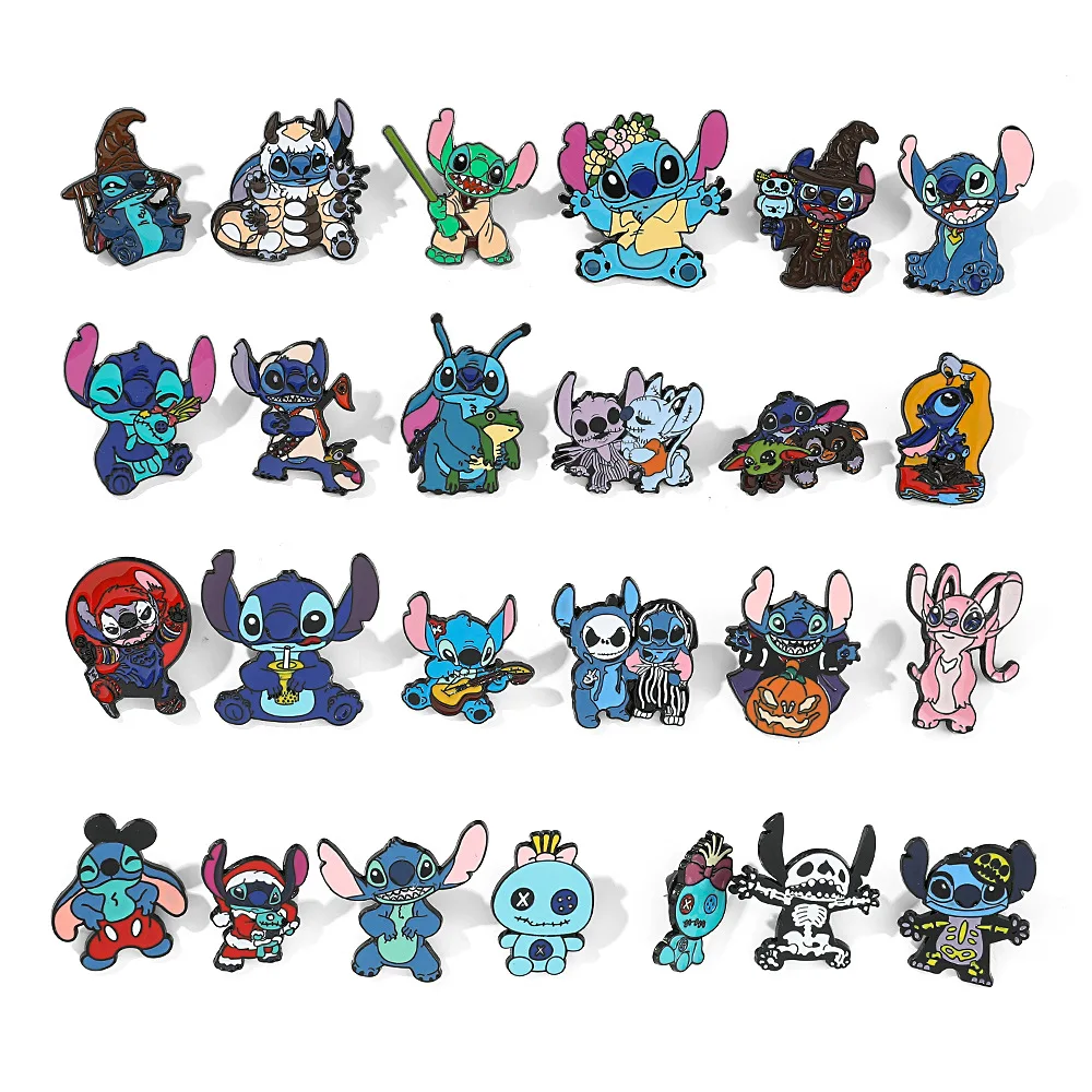 Disney Cartoon Stitch Brooch Anime Action Figures Stitch Mickey Minnie Mouse Pins Enamel Jewelry Brooch Children Birthday Gifts
Disney Cartoon Stitch Brooch Anime Action Figures Stitch Mickey Minnie Mouse Pins Enamel Jewelry Brooch Children Birthday Gifts