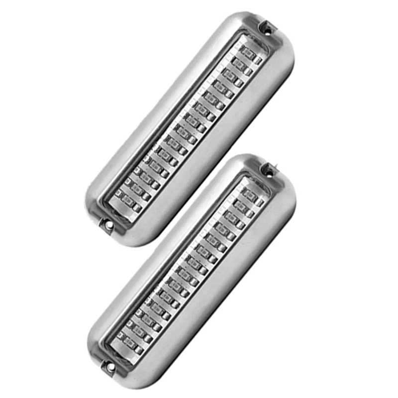 6Pcs 42LED Boat Drain Light Boat Transom Light Blue Underwater Pontoon Marine Light
6Pcs 42LED Boat Drain Light Boat Transom Light Blue Underwater Pontoon Marine Light