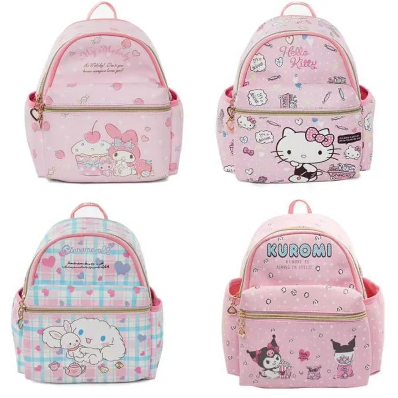 Sanrio Hellokitty Backpack Kawaii Cinnamoroll Kuromi Anime My Melody Travel Bag Cartoon Large Capacity School Bag Birthday Gift
Sanrio Hellokitty Backpack Kawaii Cinnamoroll Kuromi Anime My Melody Travel Bag Cartoon Large Capacity School Bag Birthday Gift