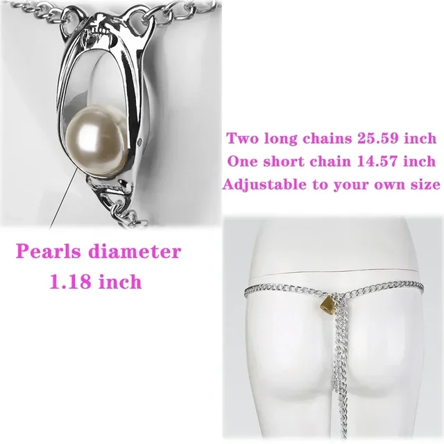 Culotte sexy avec serrure en métal pour femme, ceinture de chasteté, jouets sexuels pour adultes, bande clitoridienne, Squ343, BDSM, lingerie pour couples, 7,0 2