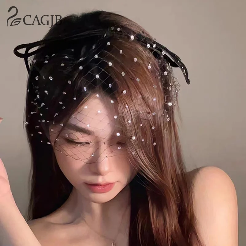 1PC Rhinestone Gauze Headband Wedding Photo Cosplay Headband Fashion Hair Accessories
1PC Rhinestone Gauze Headband Wedding Photo Cosplay Headband Fashion Hair Accessories