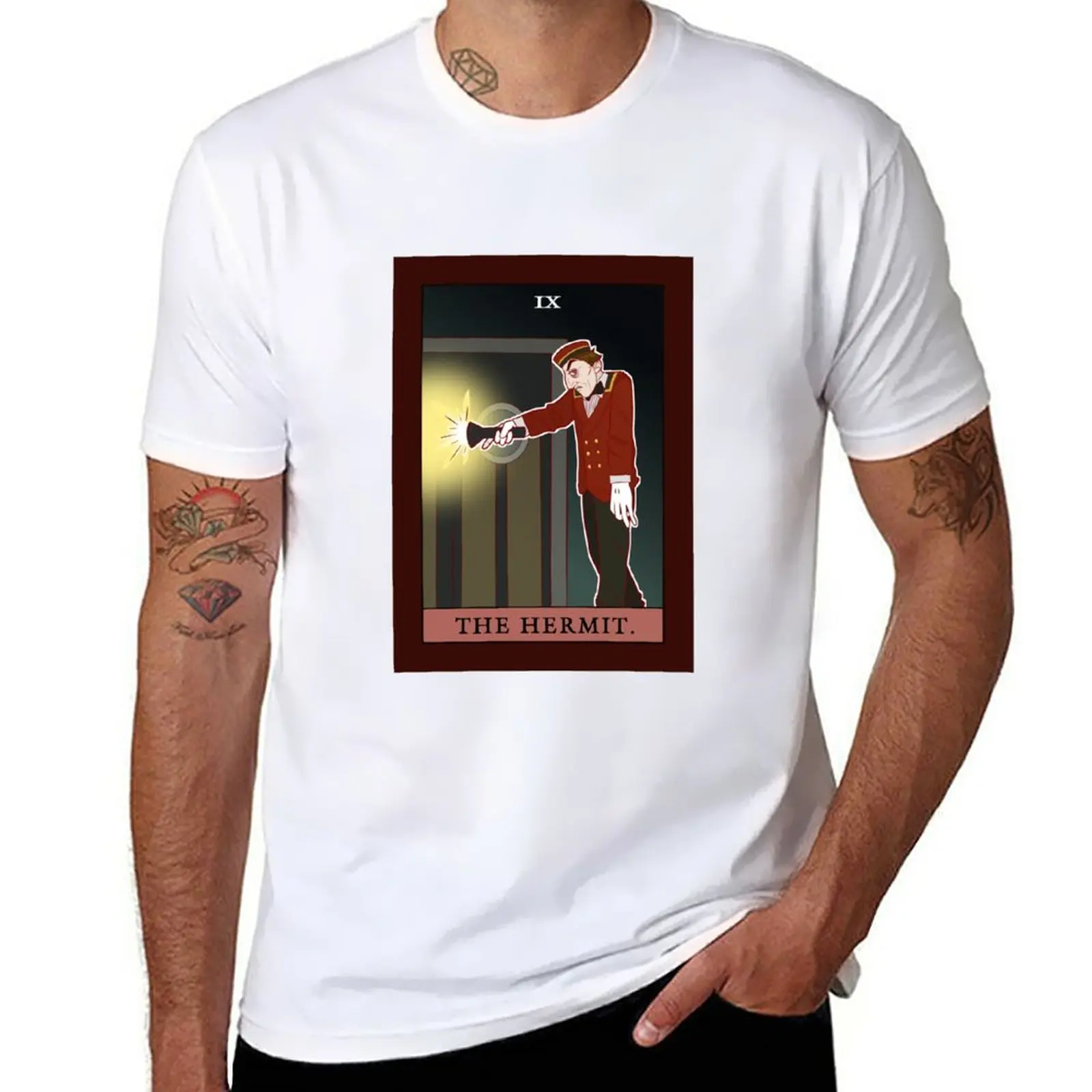 New The Hermit T-Shirt shirts graphic tees black t shirt cute tops sweat shirts plain black t shirts men
New The Hermit T-Shirt shirts graphic tees black t shirt cute tops sweat shirts plain black t shirts men