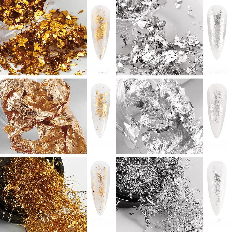 Premium Nail Art Supplie - 6 Boxes of Rhinestones, Foil, and Glass in Gold, Silver, and Champagne Glamorous Nail Art Accessories
Premium Nail Art Supplie - 6 Boxes of Rhinestones, Foil, and Glass in Gold, Silver, and Champagne Glamorous Nail Art Accessories