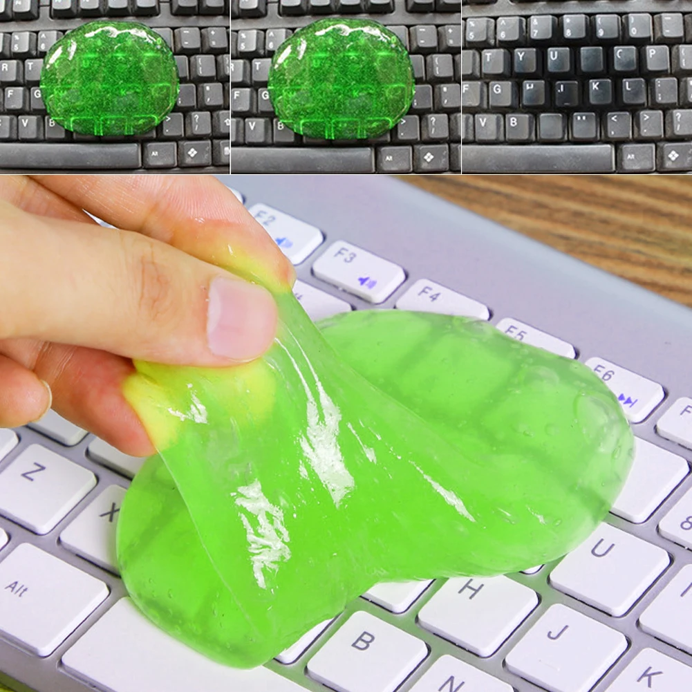 Soft Cleaning Gel Universal Gel Cleaner Putty Car Vent Outlet Keyboard Cleaning Mud Dust Remover Interior Cleaning Duster Slime
Soft Cleaning Gel Universal Gel Cleaner Putty Car Vent Outlet Keyboard Cleaning Mud Dust Remover Interior Cleaning Duster Slime