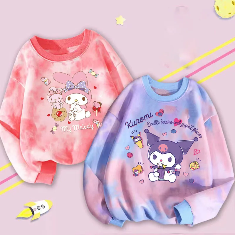 Kuromi 2023 Sanrio Girly Heart Kawaii Anime Casual Hoodie My Melody Cute Cartoon Shirt Clothes Lovely Gifts for Kids
Kuromi 2023 Sanrio Girly Heart Kawaii Anime Casual Hoodie My Melody Cute Cartoon Shirt Clothes Lovely Gifts for Kids