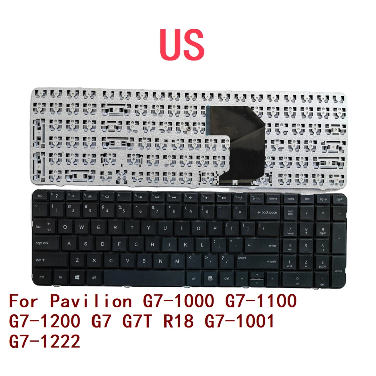 Новая US клавиатура для ноутбука HP Pavilion G7-1000 G7 G7T R18 G7-1100, замена для ноутбука
Новая US клавиатура для ноутбука HP Pavilion G7-1000 G7 G7T R18 G7-1100, замена для ноутбука