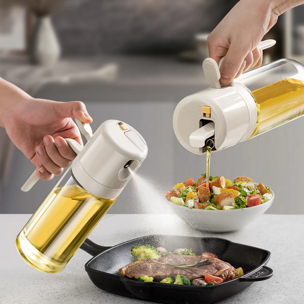 550ml Olive Oil Bottle Dispenser Cooking Oil Sprayer Dispenser Glass Auto Flip Lid No Drip Oil Pourer Kitchen Vinegar Dispenser
550ml Olive Oil Bottle Dispenser Cooking Oil Sprayer Dispenser Glass Auto Flip Lid No Drip Oil Pourer Kitchen Vinegar Dispenser