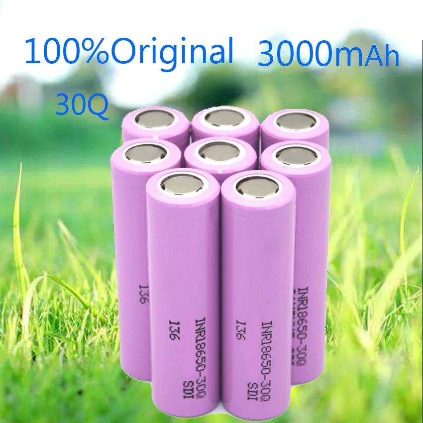 100% Brand New Original 18650 3000mah 20A Online INR18650 30Q 3.7V Lithium-ion Bare Battery Suitable for Flashlights, Toys, Etc
100% Brand New Original 18650 3000mah 20A Online INR18650 30Q 3.7V Lithium-ion Bare Battery Suitable for Flashlights, Toys, Etc