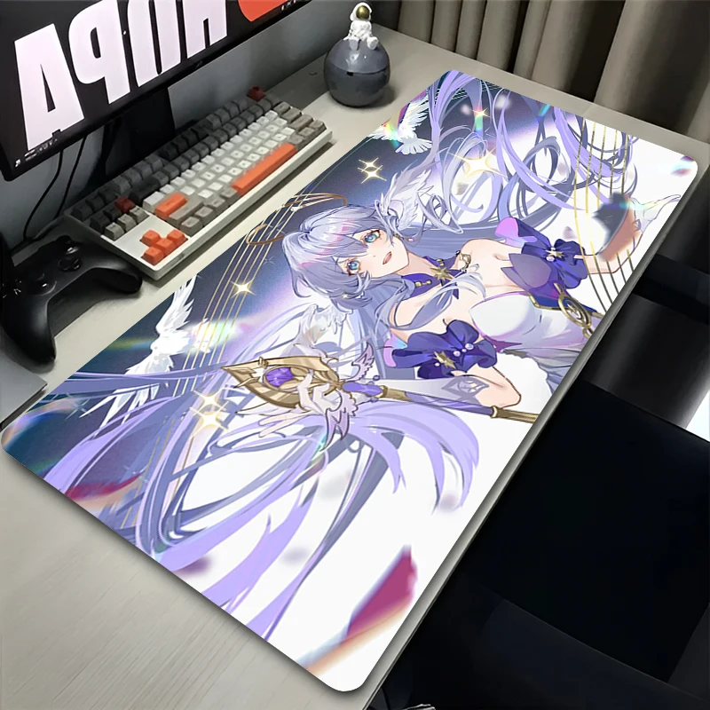 Honkai Star Rail Robin Mouse Pad Computer Kawaii Anime Desk Mat Large Purple Girl Mousepad XXL Laptop Gamer Cabinet Keyboard Rug
Honkai Star Rail Robin Mouse Pad Computer Kawaii Anime Desk Mat Large Purple Girl Mousepad XXL Laptop Gamer Cabinet Keyboard Rug