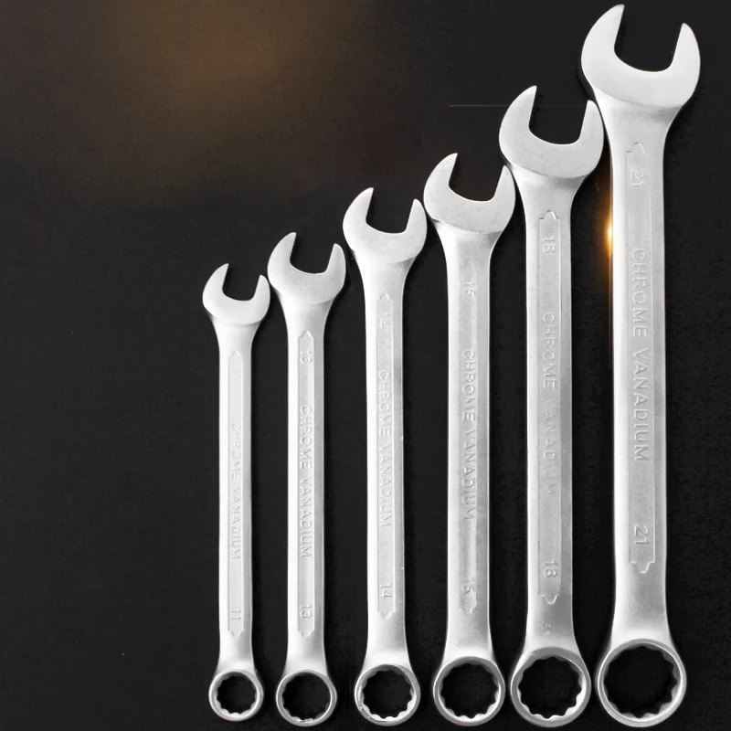 1PCS 6mm-32mm Combination Wrench Dual-purpose Wrench Labor-saving Anti Slip Metric Universal Spanner For Car Repair Hand Tools
1PCS 6mm-32mm Combination Wrench Dual-purpose Wrench Labor-saving Anti Slip Metric Universal Spanner For Car Repair Hand Tools