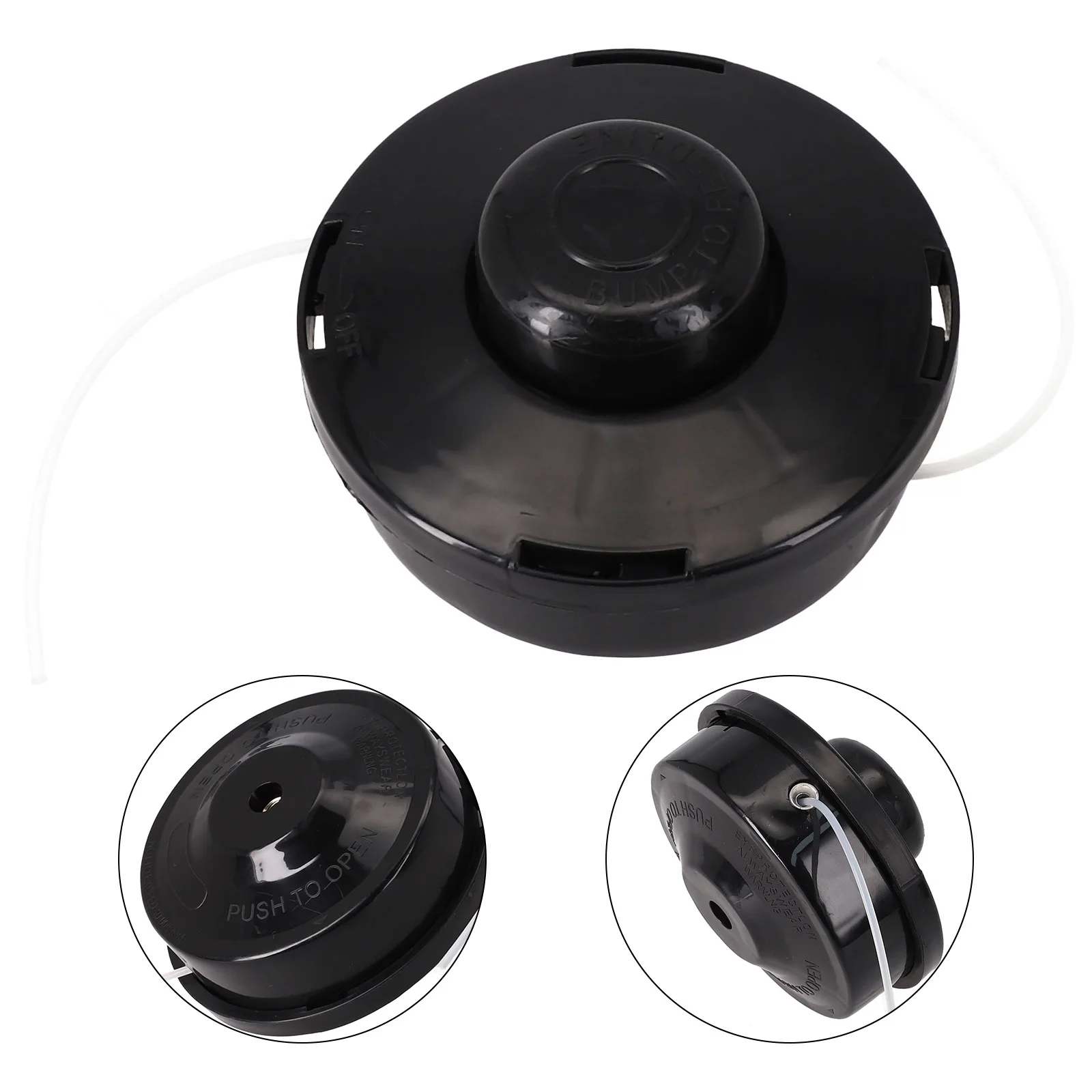 Replacement Trimmer Head Part Tool For Michigan/MTM/Bauholtz 12.5*4cm 1pc Black Hardened Plastic Brush cutters Grass Durable
Replacement Trimmer Head Part Tool For Michigan/MTM/Bauholtz 12.5*4cm 1pc Black Hardened Plastic Brush cutters Grass Durable