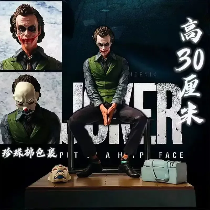 Movie Joker Heath Ledger Clown Pvc Action Figure Collection Statue Model Toys 28cm Desktop Decoration Toys Kids Birthday Gifts
Movie Joker Heath Ledger Clown Pvc Action Figure Collection Statue Model Toys 28cm Desktop Decoration Toys Kids Birthday Gifts