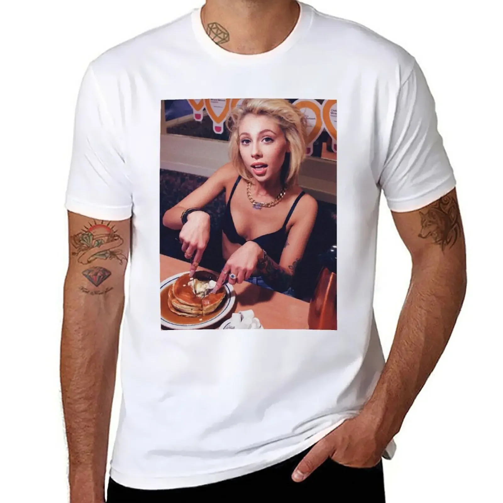 

LIL DEBBIE PANCAKES T-Shirt new edition anime hippie clothes customizeds men clothings