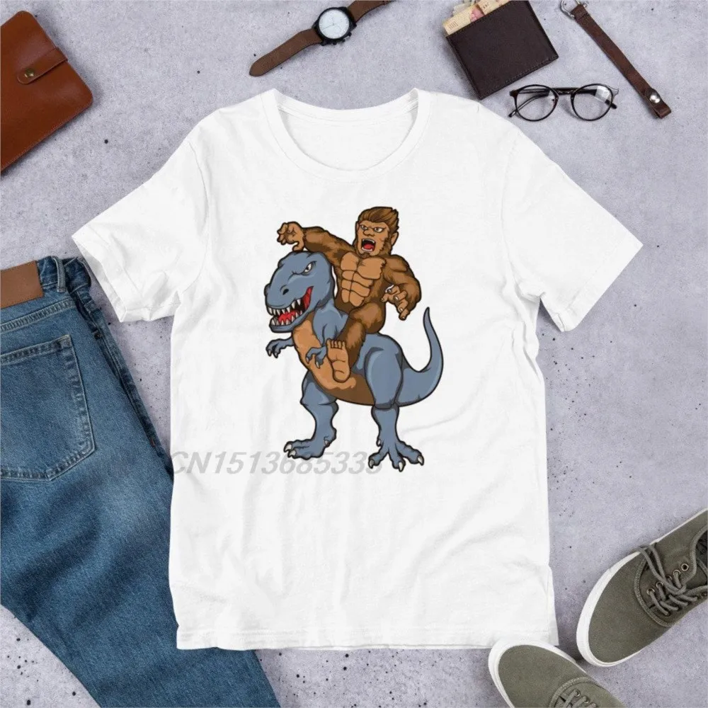 Bigfoot Rides Dinosaur T-rex Women Funny T-Shirts Beto Days Are Coming Unisex Retro Cotton Tee Shirts Adult Oversized T-shirts
Bigfoot Rides Dinosaur T-rex Women Funny T-Shirts Beto Days Are Coming Unisex Retro Cotton Tee Shirts Adult Oversized T-shirts