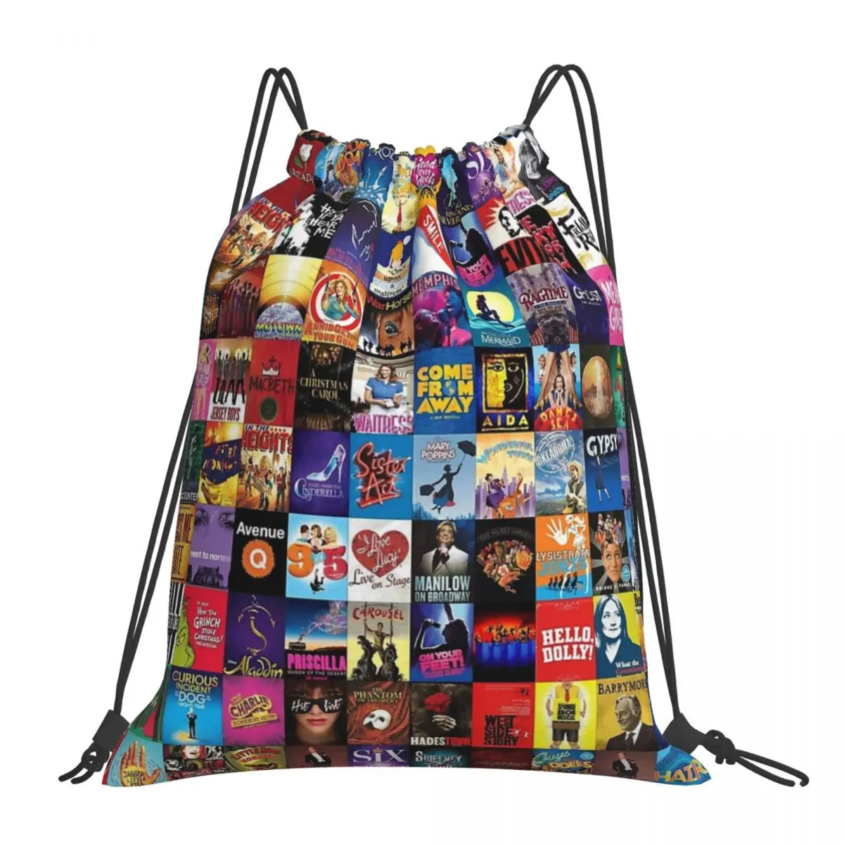 Рюкзаки для театра Бродвея, многофункциональные портативные сумки на шнурке, сумка на шнурке, карманная спортивная сумка, сумки для книг для студентов
Рюкзаки для театра Бродвея, многофункциональные портативные сумки на шнурке, сумка на шнурке, карманная спортивная сумка, сумки для книг для студентов