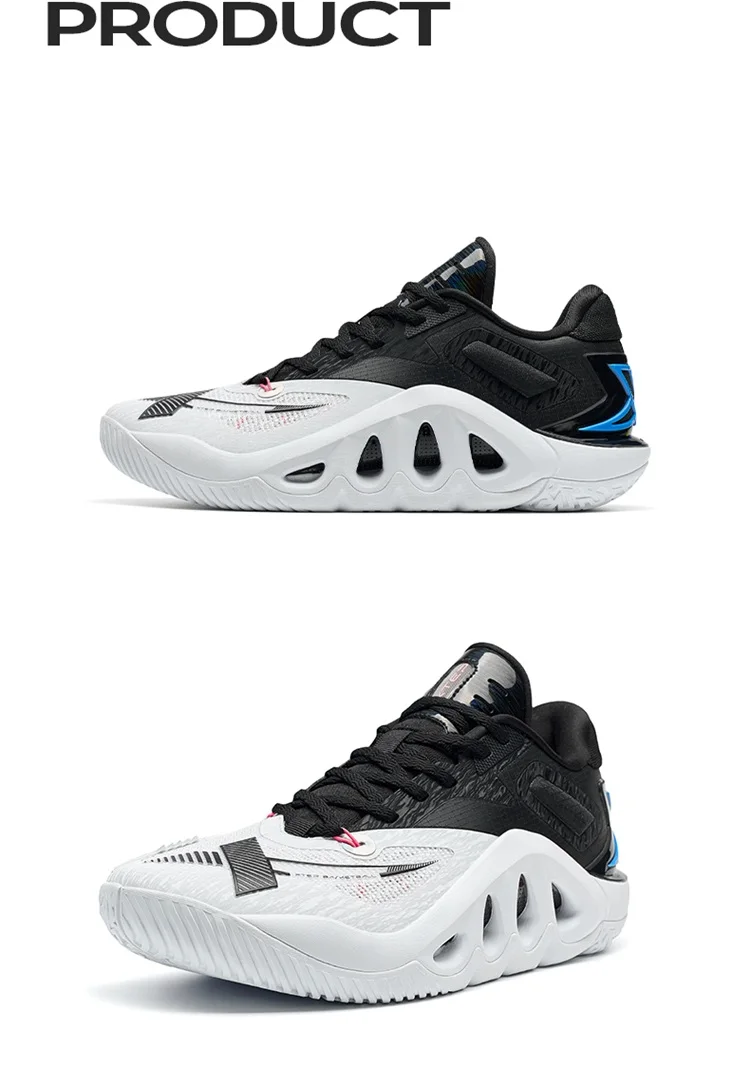 Xtep garras do diabo tênis de basquete para homem 2024 outono confortável sapatos esportivos combate estabilidade rebote tênis 876319120001 Xtep garras do diabo tênis de basquete para homem 2024 outono confortável sapatos esportivos combate estabilidade rebote tênis 876319120001