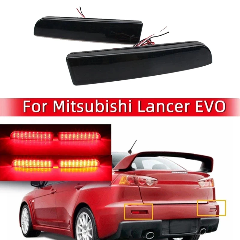 Для Mitsubishi Lancer автомобиль Evo отражатель заднего бампера светодиодный задний тормоз
Для Mitsubishi Lancer автомобиль Evo отражатель заднего бампера светодиодный задний тормоз