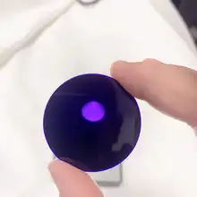Custom Size Round Plate UV Pass Filter Glass ZWB3 For 254nm Flashlight Protect Window
Custom Size Round Plate UV Pass Filter Glass ZWB3 For 254nm Flashlight Protect Window