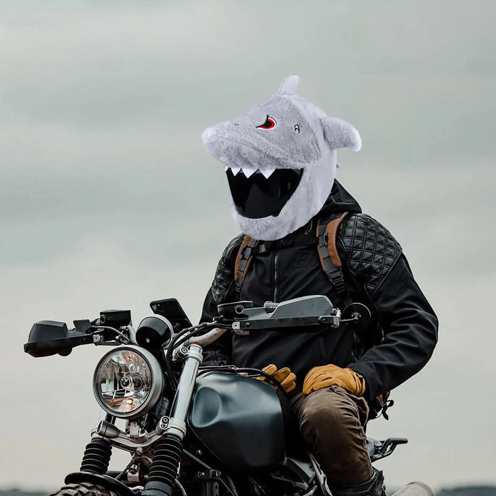 Motorbike Helmet Cover Moto Gear Furry Plush Animal Helmet Covers Full Face for Full Helmets Outdoor Riding Girls and Boys
Motorbike Helmet Cover Moto Gear Furry Plush Animal Helmet Covers Full Face for Full Helmets Outdoor Riding Girls and Boys