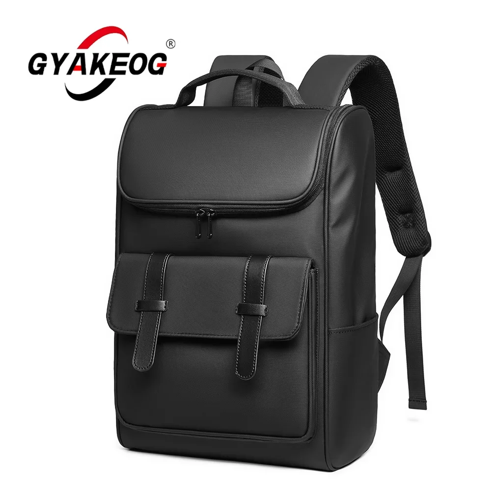 

Fashion Men's Laptop Backpack Multifunction Schoolbag for Teenager 15.6'' Computer Pack Bag Short Travel for Male Mochila Bolsas