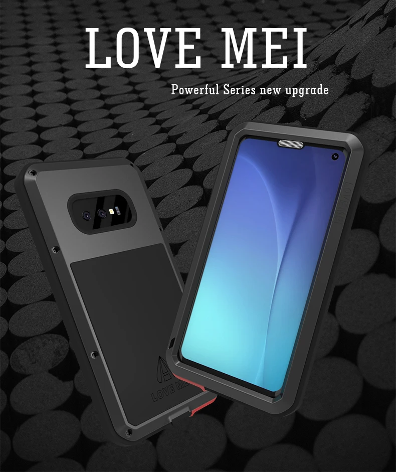 Водонепроницаемый чехол LOVE MEI Life для телефона Samsung Galaxy S10e, мощный металлический бронированный противоударный чехол для Samsung Galaxy S10 Lite
Водонепроницаемый чехол LOVE MEI Life для телефона Samsung Galaxy S10e, мощный металлический бронированный противоударный чехол для Samsung Galaxy S10 Lite