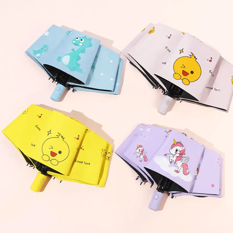 Cartoon Students Umbrella Fully Automatic Strong Umbrella Reverse Sunny Rainy Cute Folding Umbrella for Trip Travel Hiking
Cartoon Students Umbrella Fully Automatic Strong Umbrella Reverse Sunny Rainy Cute Folding Umbrella for Trip Travel Hiking