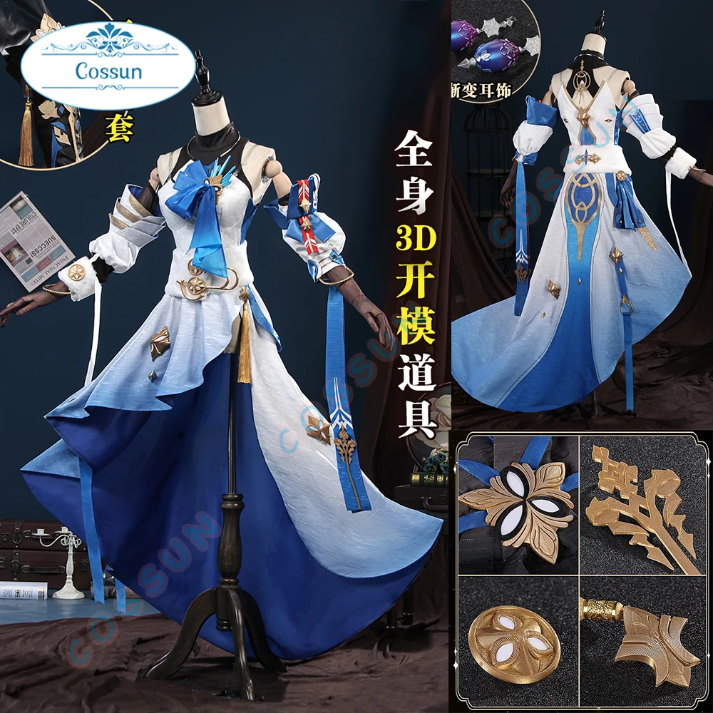 Honkai: Star Rail Bronya Zaychik Cosplay Costume Halloween Party Role Play Outfit Game Suit Elegant Dress Women S-XXL
Honkai: Star Rail Bronya Zaychik Cosplay Costume Halloween Party Role Play Outfit Game Suit Elegant Dress Women S-XXL