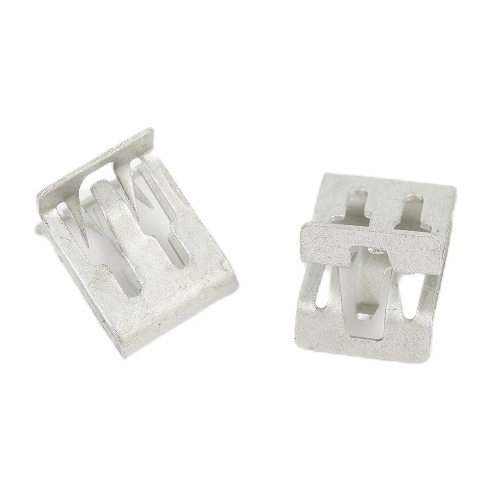 Auto Car Metal Fastener Retainer Clip, 10pcs Silver Tone, Ideal for Car Console Instrument Panel, Secure Installation
Auto Car Metal Fastener Retainer Clip, 10pcs Silver Tone, Ideal for Car Console Instrument Panel, Secure Installation