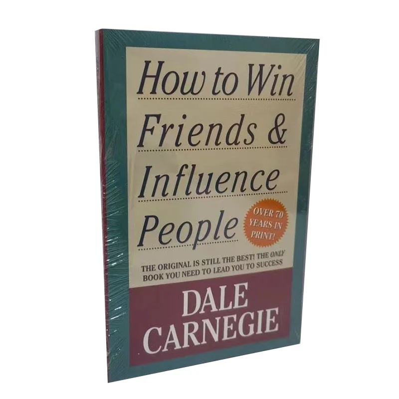 How To Win Friends & Influence People By Dale Carnegie Interpersonal Communication Skill Self-improvement Reading Book
How To Win Friends & Influence People By Dale Carnegie Interpersonal Communication Skill Self-improvement Reading Book