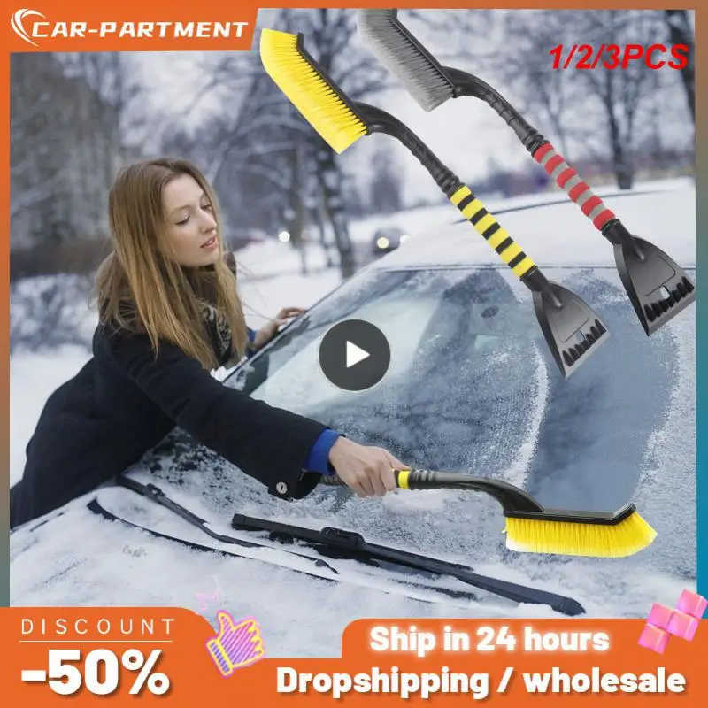 1/2/3PCS Car Snow Scrapper Auto Windshield Window Snow Cleaning Scraping Tool Winter Ice Scraper Shovel Snow Removal Brush
1/2/3PCS Car Snow Scrapper Auto Windshield Window Snow Cleaning Scraping Tool Winter Ice Scraper Shovel Snow Removal Brush