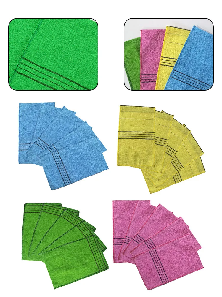 5Pcs 23*14cm Exfoliating Bath Washcloth Body Scrub Shower Wash Cloths Dead Skin Clean Wash Towel Tool Sauna Towel
5Pcs 23*14cm Exfoliating Bath Washcloth Body Scrub Shower Wash Cloths Dead Skin Clean Wash Towel Tool Sauna Towel