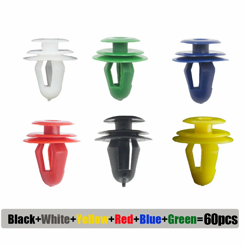 60PCS Car Door Panel Clips Fixing Fastener V9mm Hole Door Panel Card Clip Rivet Multi Color Clip Fixing Fasteners
60PCS Car Door Panel Clips Fixing Fastener V9mm Hole Door Panel Card Clip Rivet Multi Color Clip Fixing Fasteners