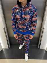 New Men's Casual Suit European and American Fashion 3D Printed Plaid Fashion Suit Men's zipper Suit Men's Sportswear Set Plaid
New Men's Casual Suit European and American Fashion 3D Printed Plaid Fashion Suit Men's zipper Suit Men's Sportswear Set Plaid