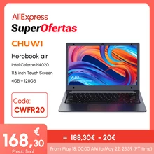 CHUWI HeroBook Air 11.6 inch HD Screen Intel Celeron Processor N4020 Dual Core 4GB RAM 128GB SSD Windows 10 system Laptop CHUWI HeroBook Air 11.6 inch HD Screen Intel Celeron Processor N4020 Dual Core 4GB RAM 128GB SSD Windows 10 system Laptop