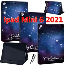 Star Pattern Case for Apple IPad Mini 6 8.3" UltraThin Cover Mini 6 2021 A2567 A2568 A2569 Pu Leather Tablet Protective Cover
Star Pattern Case for Apple IPad Mini 6 8.3" UltraThin Cover Mini 6 2021 A2567 A2568 A2569 Pu Leather Tablet Protective Cover