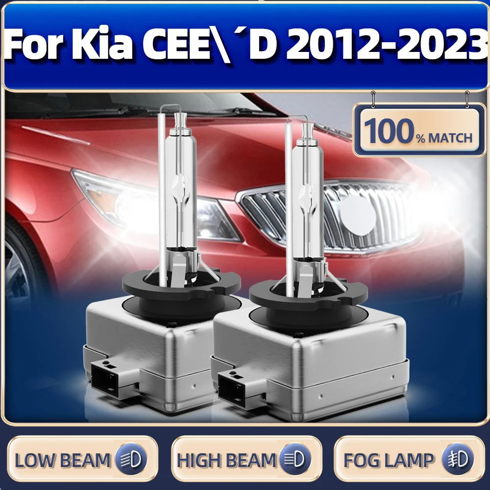 35W HID Xenon Light Bulbs D1S Car Headlight 6000K White HID Lamp Bulbs For Kia CEE\´D 2012-2017 2018 2019 2020 2021 2022 2023
35W HID Xenon Light Bulbs D1S Car Headlight 6000K White HID Lamp Bulbs For Kia CEE\´D 2012-2017 2018 2019 2020 2021 2022 2023