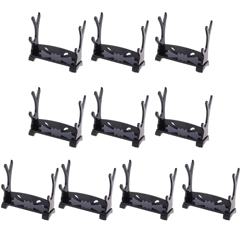 10x Durable PVC Bracket Rack Holder Display Two-Tier Sword Stand for Comics Show Dropship
10x Durable PVC Bracket Rack Holder Display Two-Tier Sword Stand for Comics Show Dropship