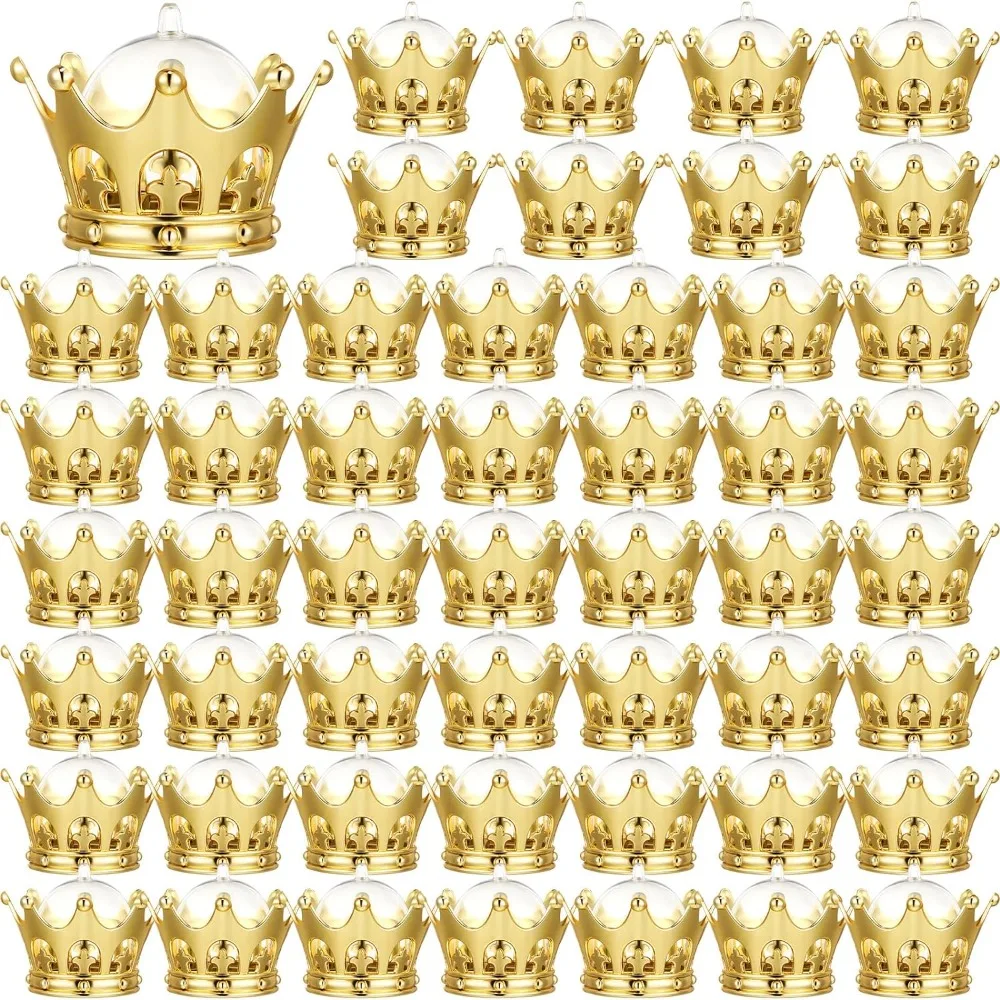 Gold Fillable Crown Princess with Dome Party Decorative Crown Candy Storage Boxes Fillable Golden Crown Candy Containers
Gold Fillable Crown Princess with Dome Party Decorative Crown Candy Storage Boxes Fillable Golden Crown Candy Containers