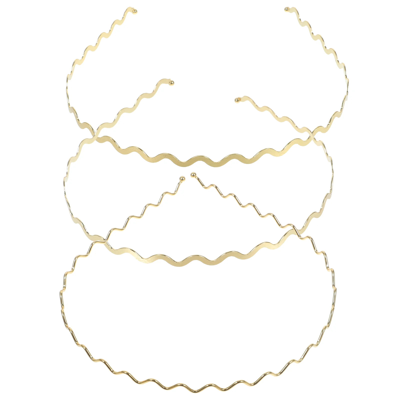 3 Pcs Metal Wavy Women's Accessories For Hair Bandanas for Men Fashion Hair Decor Women Hoops Bangs Headwear Practical Miss
3 Pcs Metal Wavy Women's Accessories For Hair Bandanas for Men Fashion Hair Decor Women Hoops Bangs Headwear Practical Miss