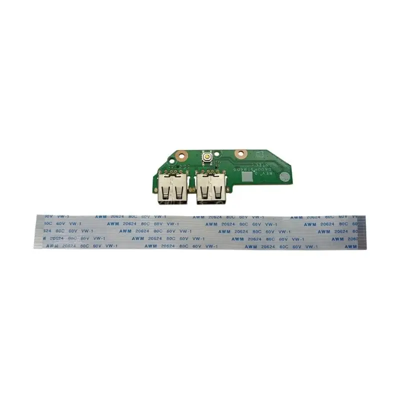 Laptop USB Board with Flat Cable USB Board Adapter for 15-EF 15S-EQ 15S-FQ 15S-FQ TPN-Q22 DA00P5TB6D0 Accessories
Laptop USB Board with Flat Cable USB Board Adapter for 15-EF 15S-EQ 15S-FQ 15S-FQ TPN-Q22 DA00P5TB6D0 Accessories