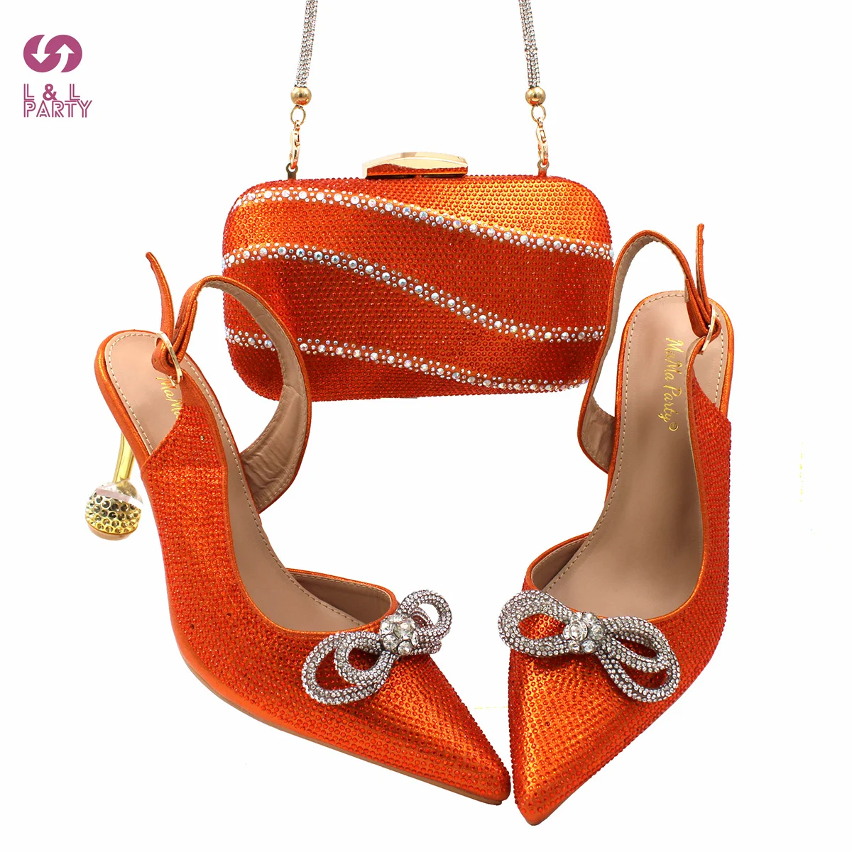 Latest 2022 Spring Autumn New Design African Matching Shoes and Bag Set in Orange Color for Evening Party
Latest 2022 Spring Autumn New Design African Matching Shoes and Bag Set in Orange Color for Evening Party