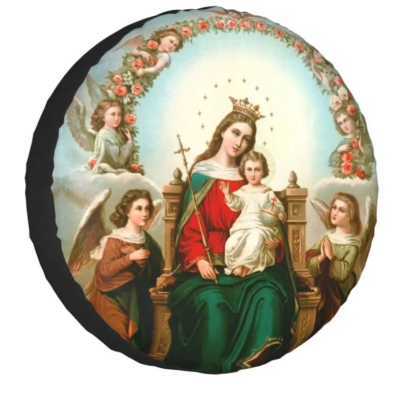 Крышка шины Virgin Mary, полноприводный 4x4 RV, католический христианский протектор запасных колес для Jeep Grand Cherokee 14 "15" 16 "17"
Крышка шины Virgin Mary, полноприводный 4x4 RV, католический христианский протектор запасных колес для Jeep Grand Cherokee 14 "15" 16 "17"