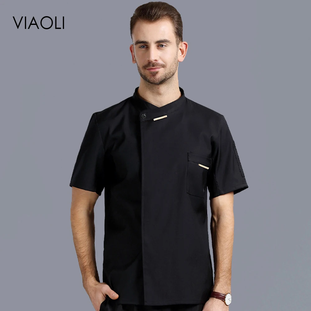 Воздухопроницаемая Униформа шеф-повара, одежда для готовки с короткими рукавами для мужчин и женщин, рабочая одежда для ресторанов и отелей, столовая, искусственная куртка
Воздухопроницаемая Униформа шеф-повара, одежда для готовки с короткими рукавами для мужчин и женщин, рабочая одежда для ресторанов и отелей, столовая, искусственная куртка