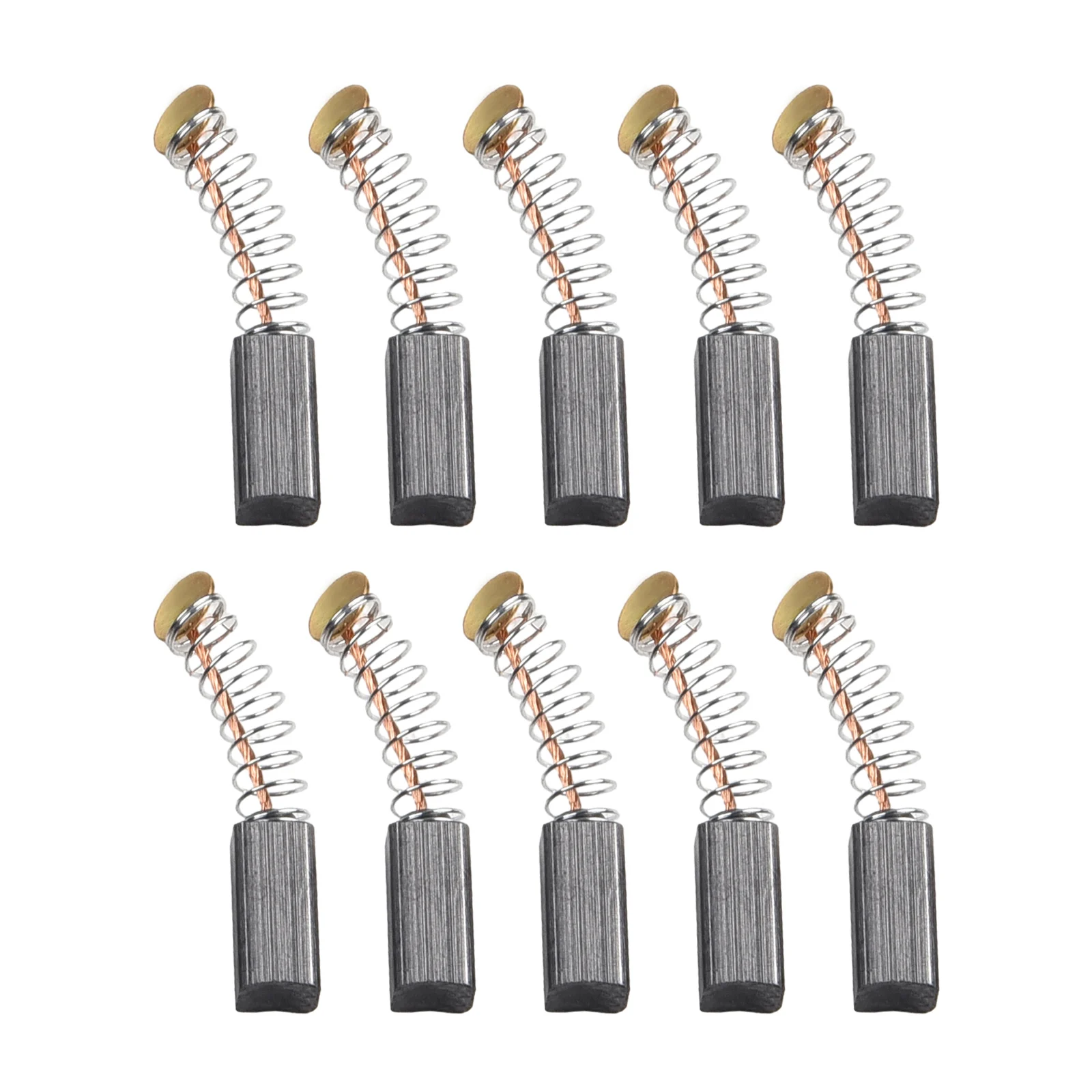 10pcs Carbon Brushes For Electric Motors 11x5x5mm High Quality Electric Drills Power Tool Replacement Accessories
10pcs Carbon Brushes For Electric Motors 11x5x5mm High Quality Electric Drills Power Tool Replacement Accessories