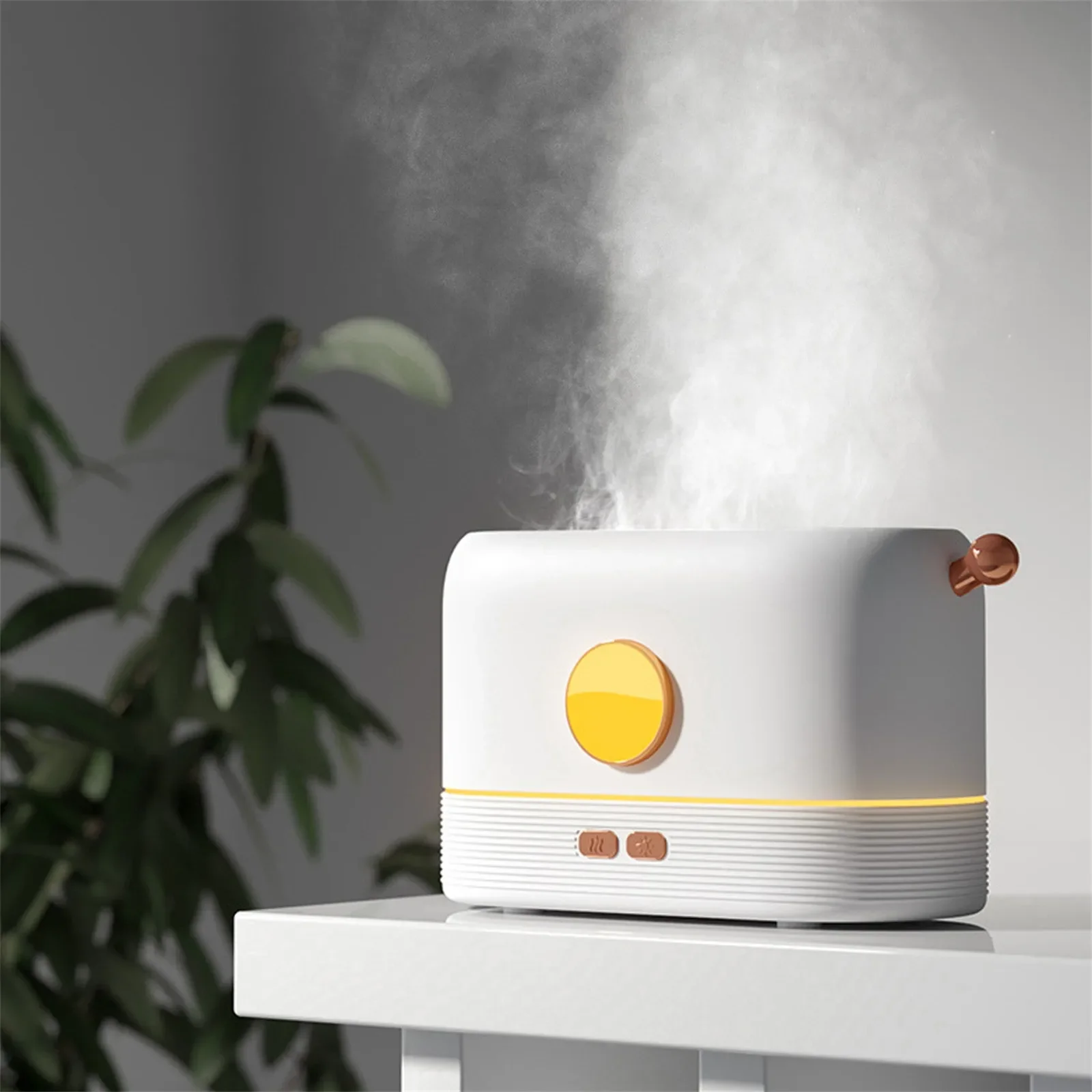 

Flame Air Humidifier Essential Oil Diffuser Aroma Ultrasonic Mist Maker Aromatherapy humidificador 200ml Bedroom Light