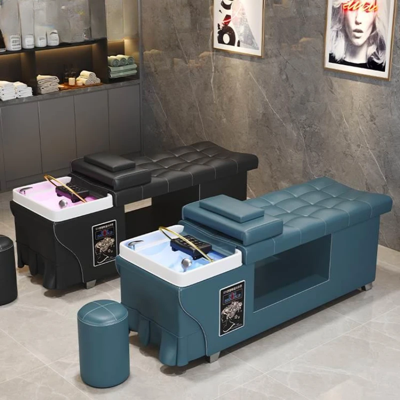Hairdressing Shampoo Chair Head Spa Equipment Simple Beauty Sink Shampoo Chair Fumigating Sillas Barber Shop Furniture ZT50SC
Hairdressing Shampoo Chair Head Spa Equipment Simple Beauty Sink Shampoo Chair Fumigating Sillas Barber Shop Furniture ZT50SC