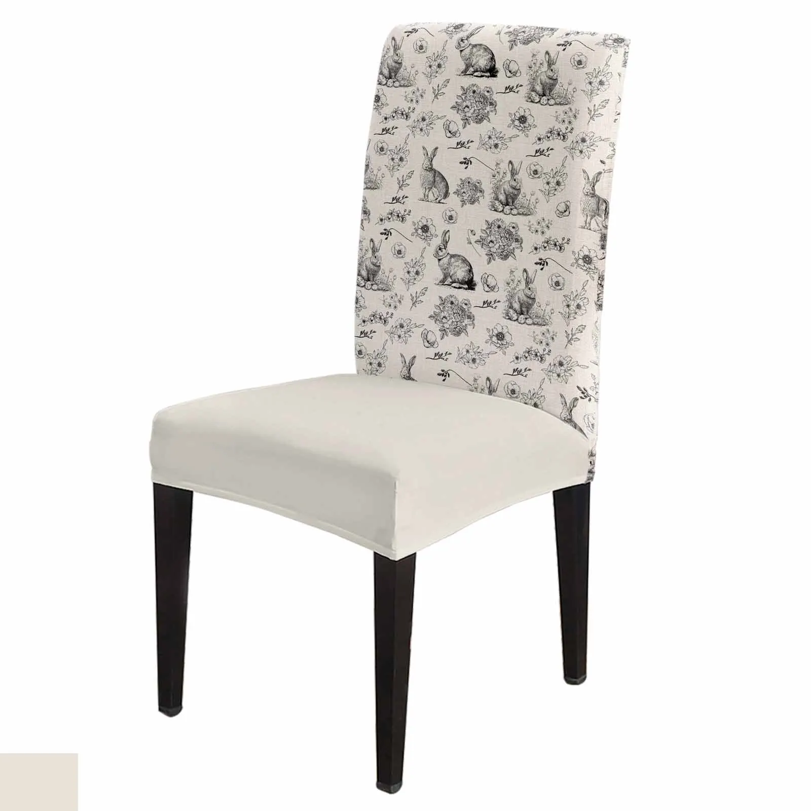 Rabbit Flower Easter Black And White Chair Cover Set Kitchen Stretch Spandex Seat Slipcover Home Decor Dining Room Seat Cover
Rabbit Flower Easter Black And White Chair Cover Set Kitchen Stretch Spandex Seat Slipcover Home Decor Dining Room Seat Cover
