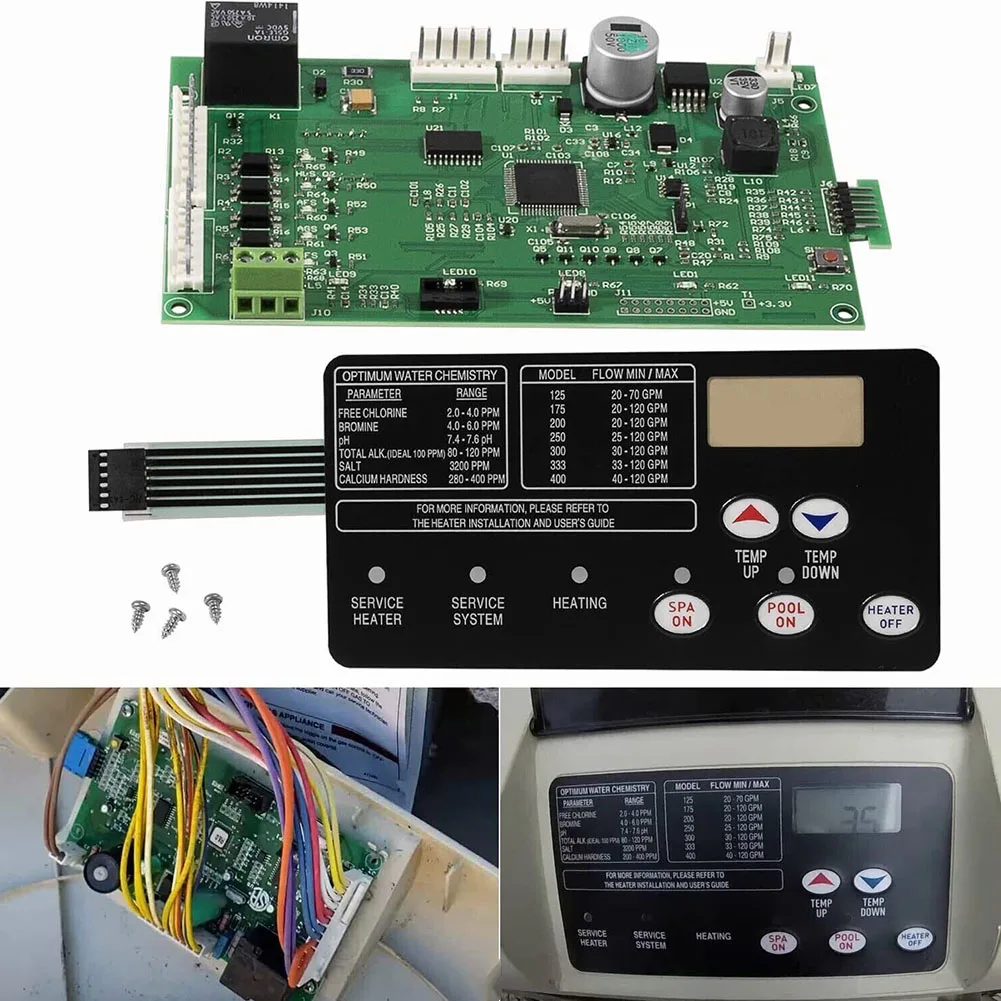 Control Board Kit With 472610Z Switch Pad For Pentair MasterTemp Heater Optimized Performance Swimming Pool Accessories
Control Board Kit With 472610Z Switch Pad For Pentair MasterTemp Heater Optimized Performance Swimming Pool Accessories