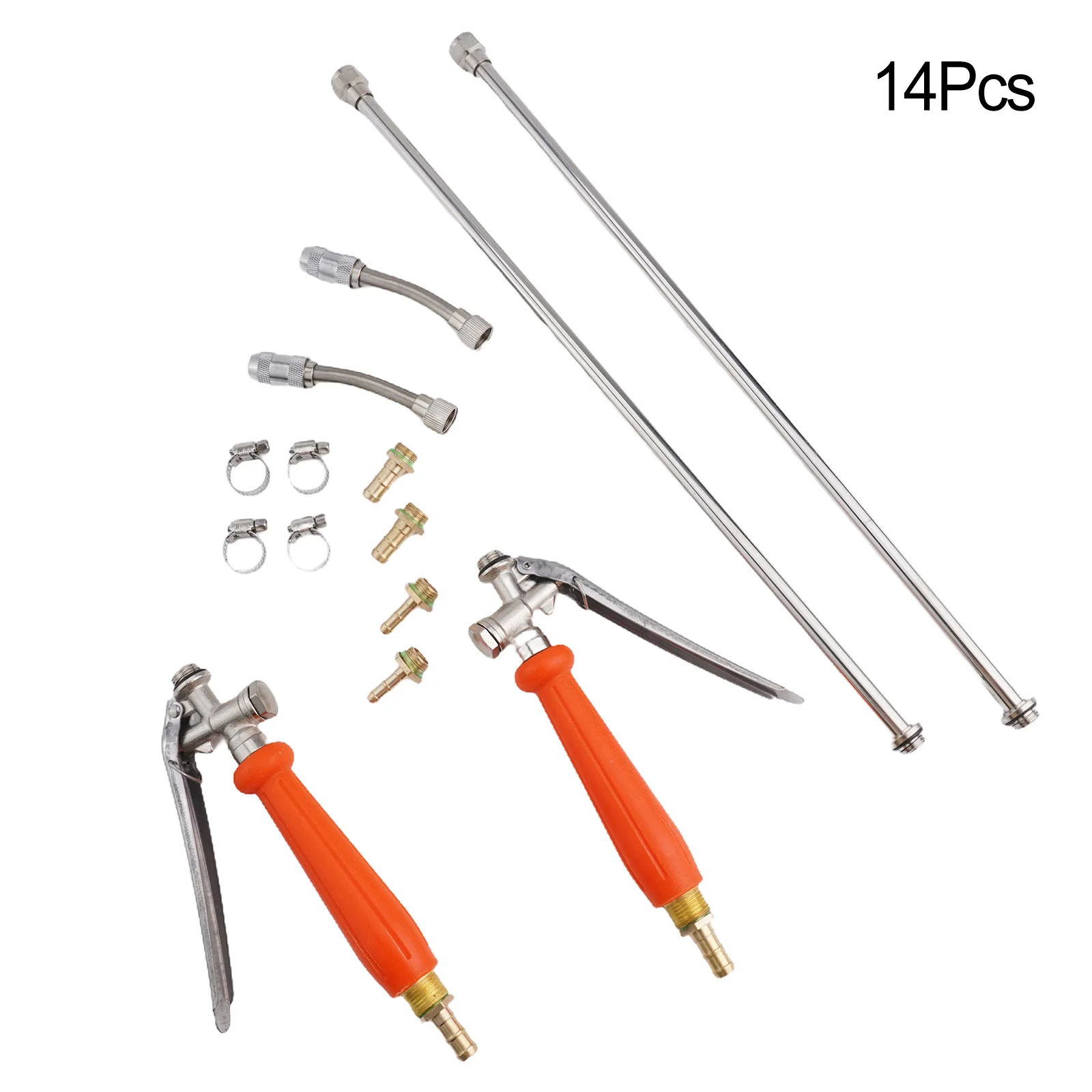 2/1 Set Backpack Sprayer Tool All Metal 29Inch Sprayer Wand With 2PCS Brass Barb Sprayer Wand Replacement Garden Extension Spray
2/1 Set Backpack Sprayer Tool All Metal 29Inch Sprayer Wand With 2PCS Brass Barb Sprayer Wand Replacement Garden Extension Spray